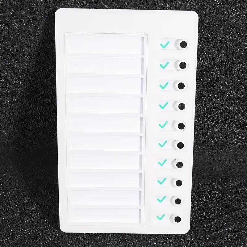 Planificateur P’tiTemps utilisé pour organiser une routine